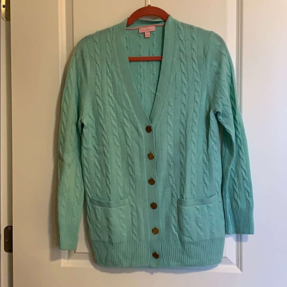 Lilly Pulitzer cashmere cardigan